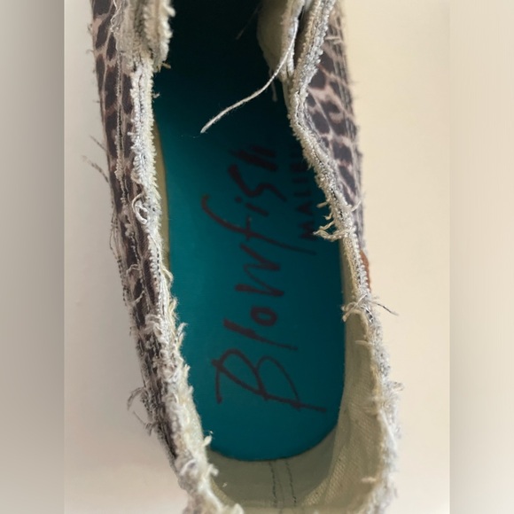 Blowfish Play Tabby Cat Olive Camo Slide On Shoe 8.5 M Vegan - Picture 3 of 10